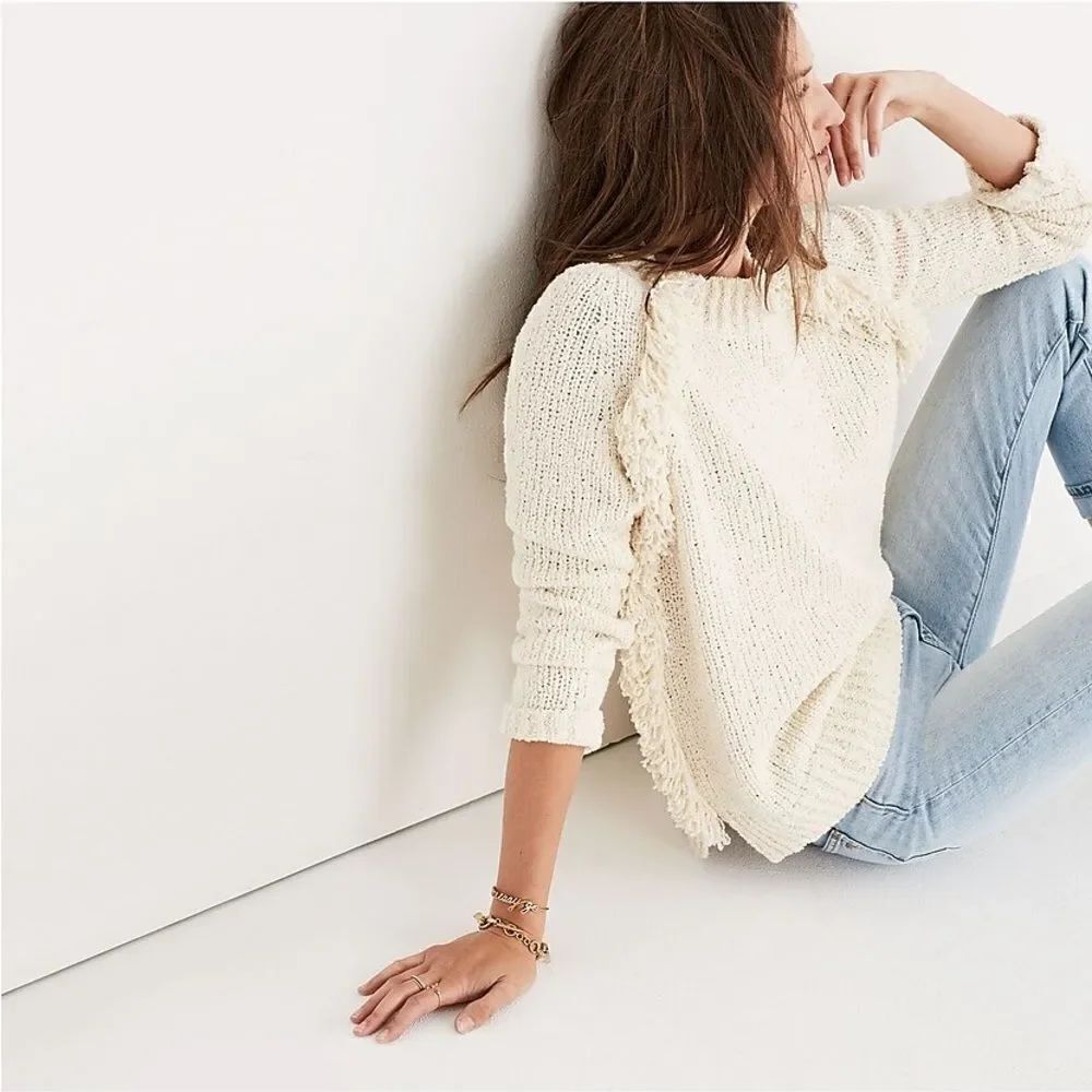 Madewell Loop Edge Pullover Sweater - Picture 2 of 7